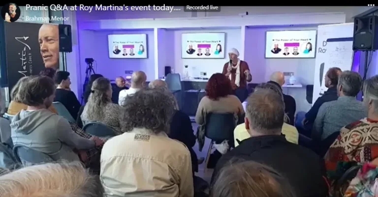 Interview Roy Martina – Pranic Living